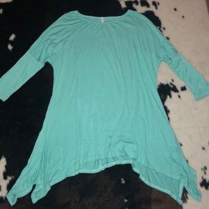 Mint tunic